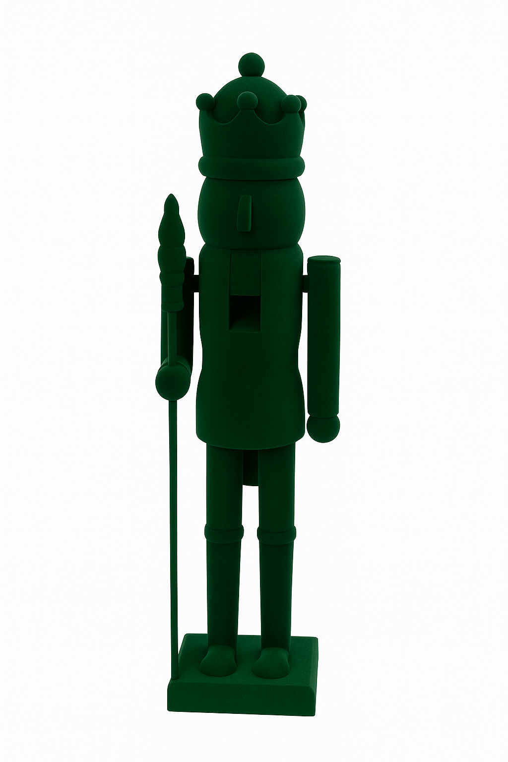 Green Velvet Nutcracker