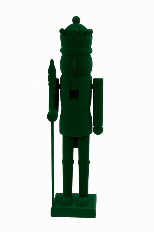 Green Velvet Nutcracker