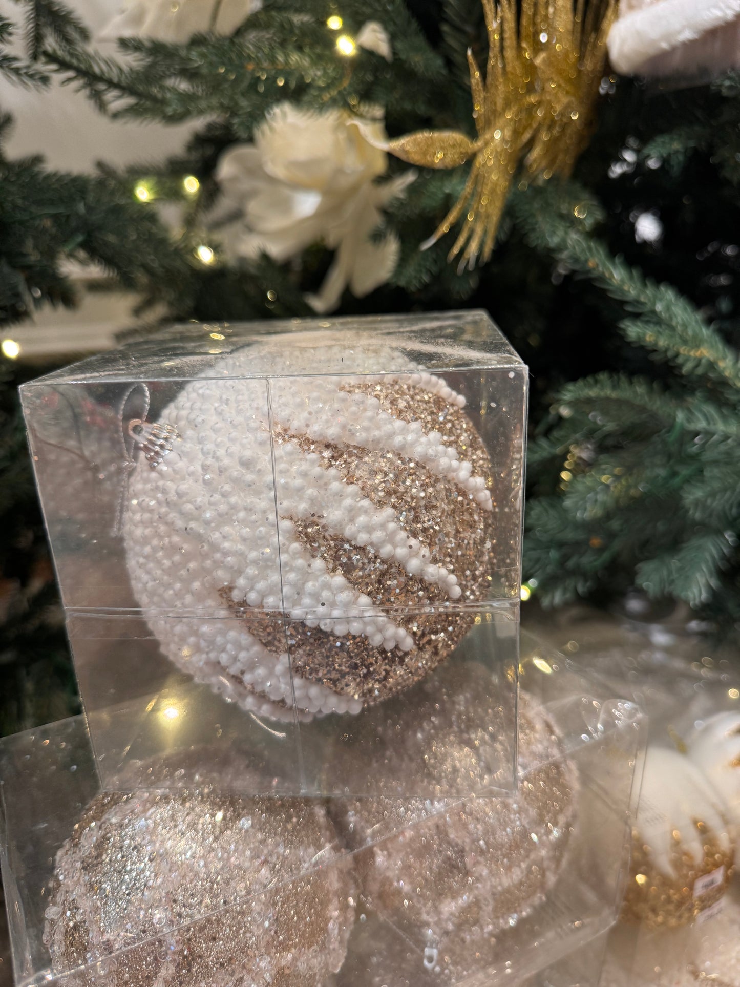 Large Glitter Bauble