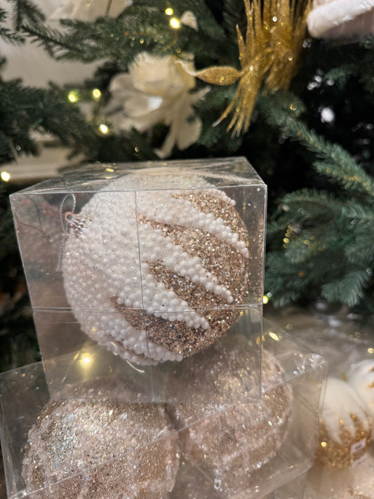 Large Glitter Bauble