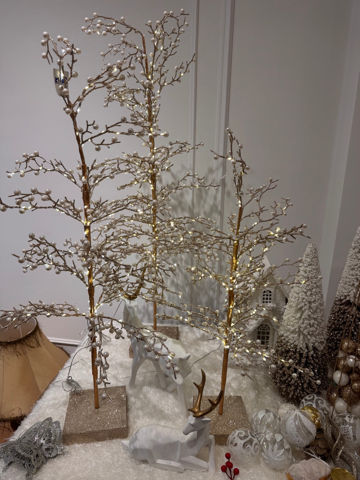 Lighted Crystal Christmas Tree