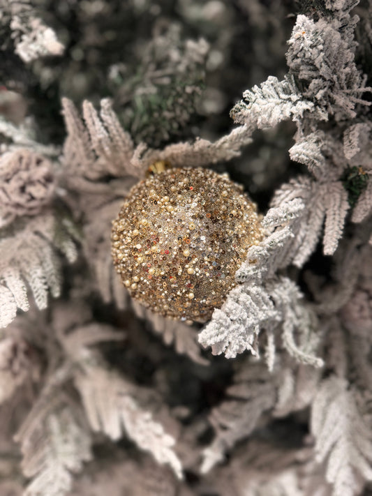 Glitter Baubles (Set of 6)