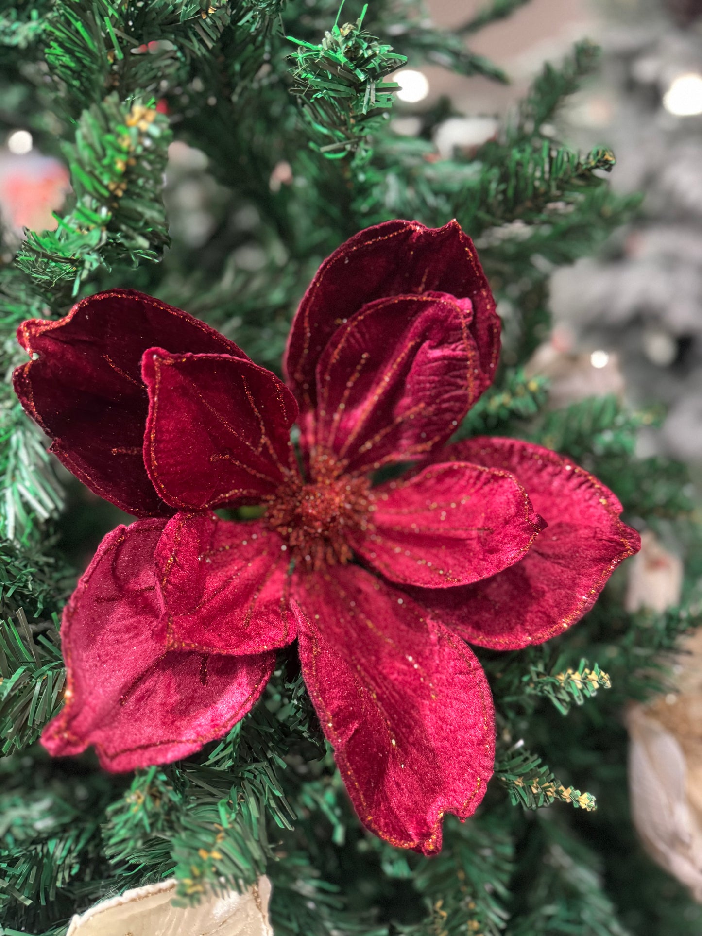 Velvet & Glitter Blooms