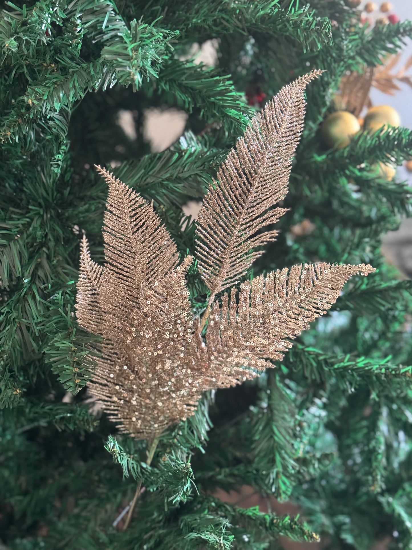 Glitter Feather Spray