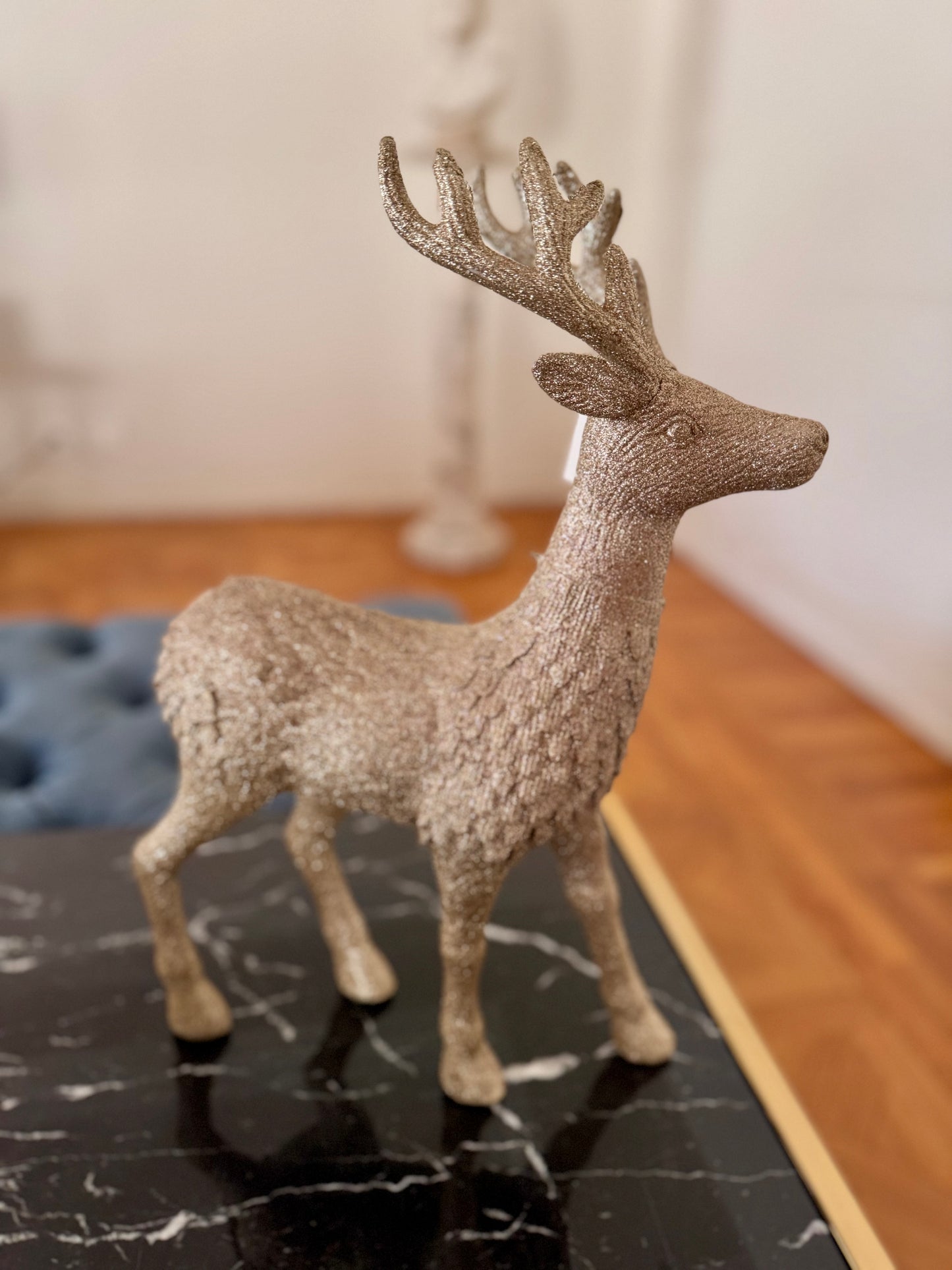 Reindeer Figurine (Gold)