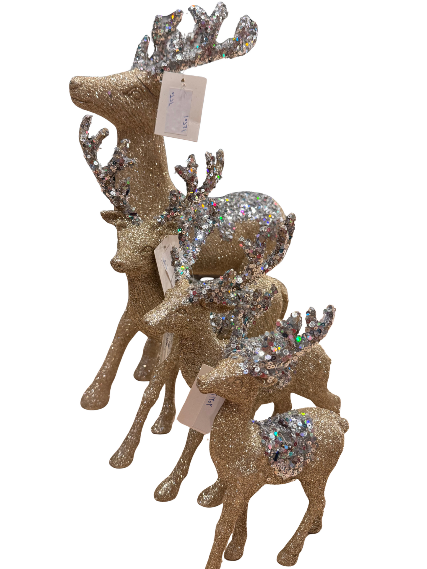 Reindeer Figurine (Gold & Silver)