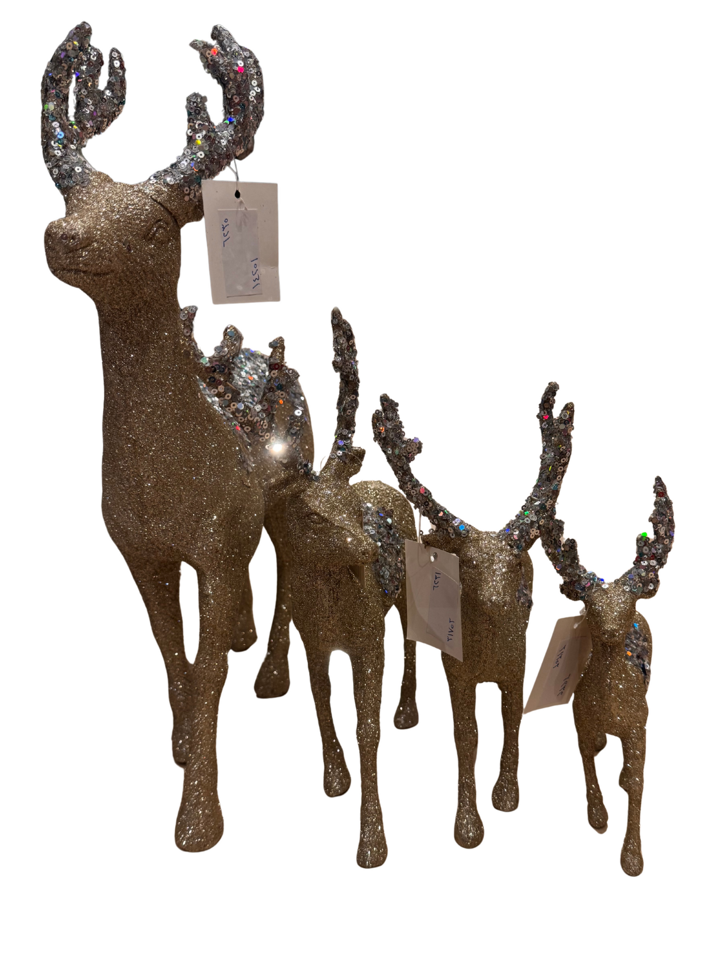 Reindeer Figurine (Gold & Silver)